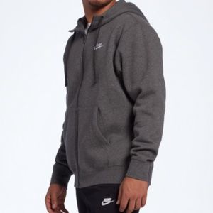 Nike Men's Sportswear Club Fleece Full-Zip Hoodie